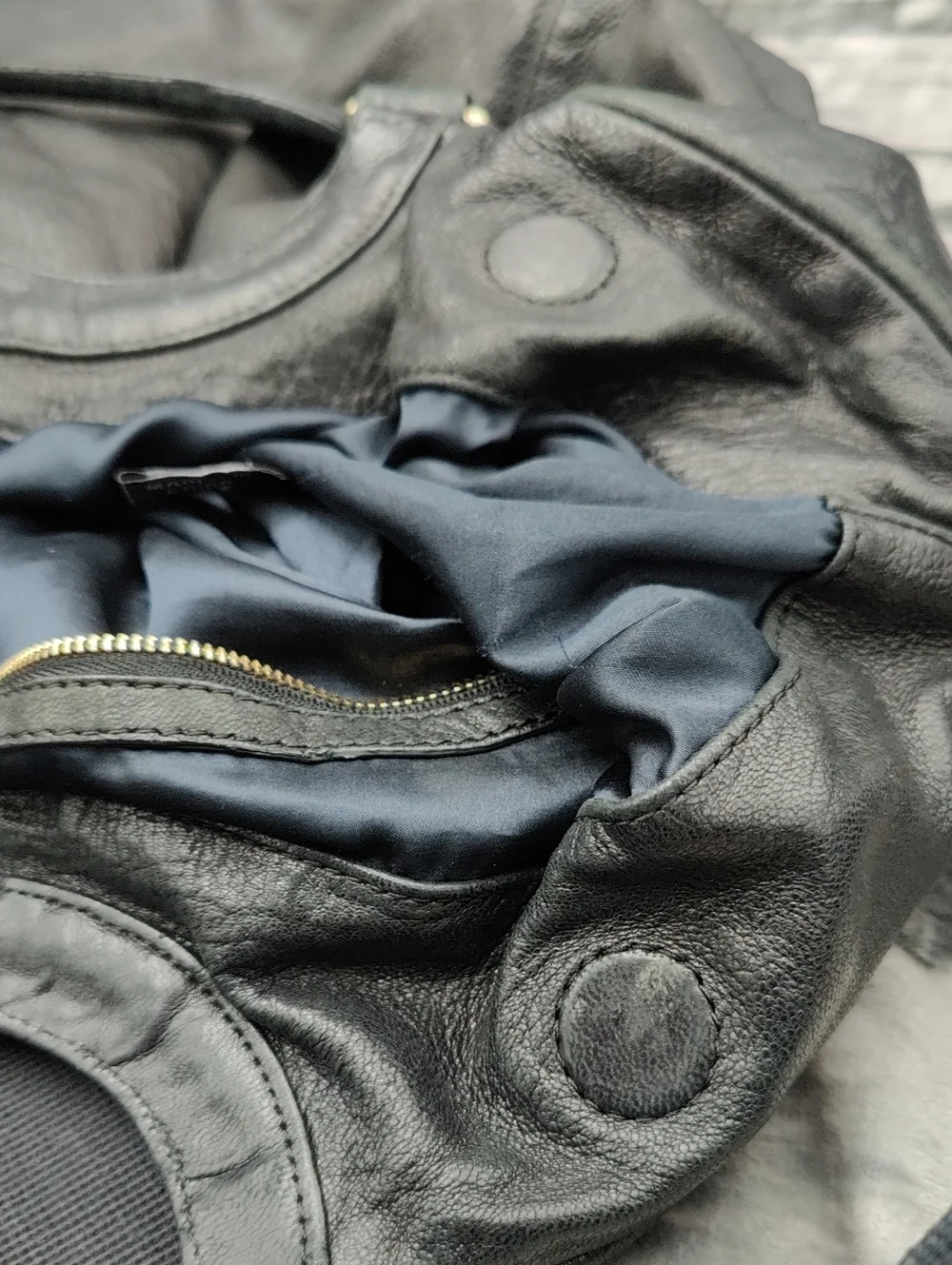 DKNY Black Hobo Bag
